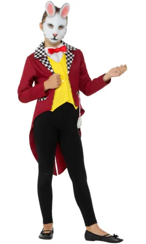 Wonderland White Rabbit Girls Book Week Costume