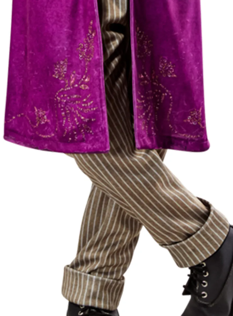 Wonka Movie Premium Boys Willy Wonka Costume