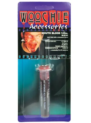 Woochie Mouth Blood Special FX Makeup