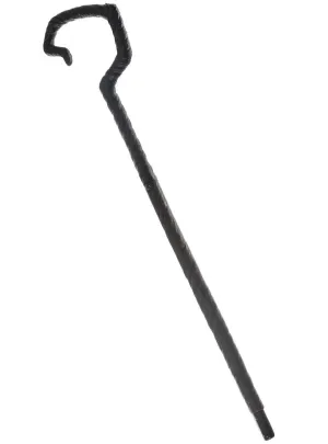 Wood Look Brown Shepherd Crook Costume Accessory