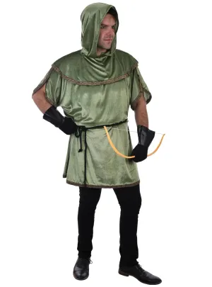 Woodland Archer Unisex Adults Robin Hood Costume
