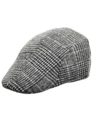 Woollen Tweed Flat Cap Kids Costume Hat