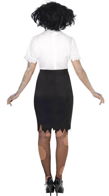 Worked To Death Womens Halloween Zombie Costume