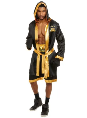 World Champion Boxer Mens Dress Up Costume