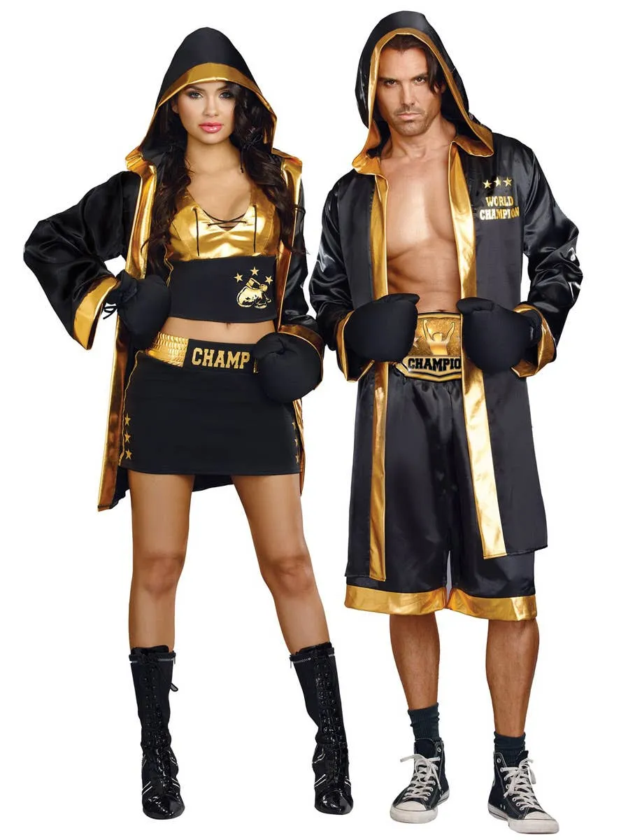 World Champion Boxer Womens Sexy Costume