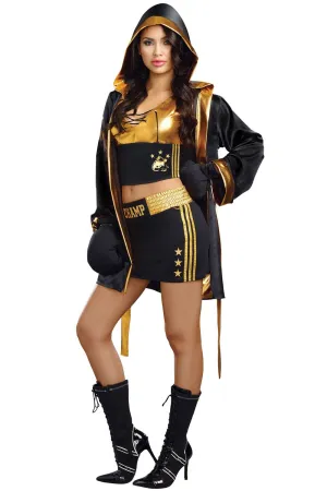 World Champion Boxer Womens Sexy Costume