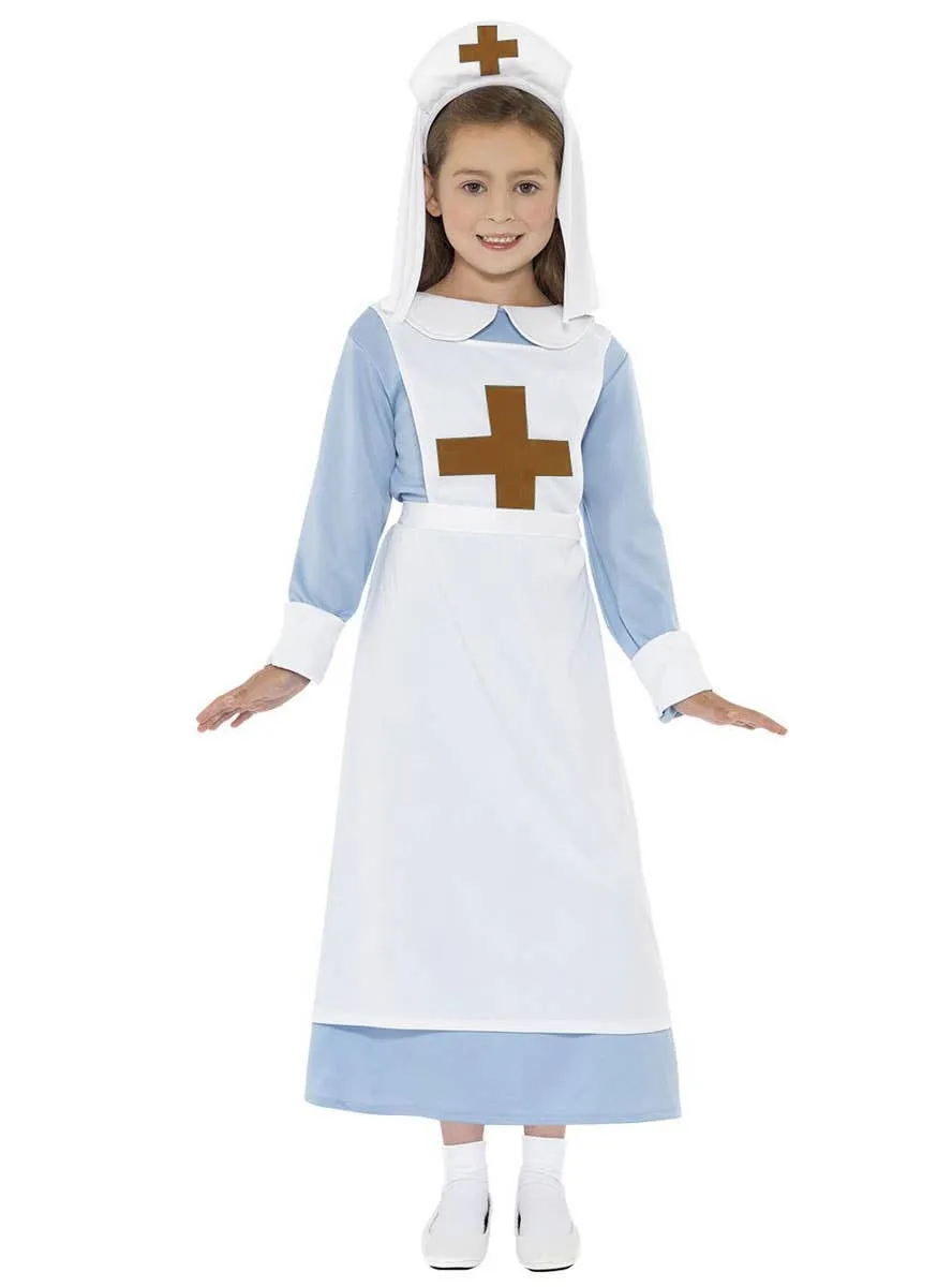WW1 Girls Nurse Fancy Dress Costume