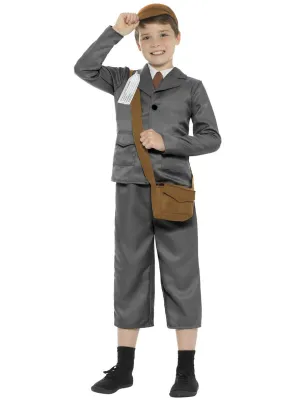 WW2 Wartime Evacuee Boys Fancy Dress Costume
