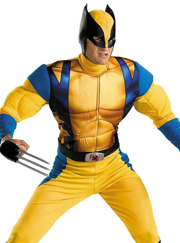 X-Men Muscle Chest Wolverine Costume