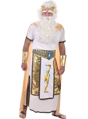 Zeus God Of Thunder Mens Ancient Greek Costume