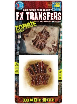Zombie Bite Hollywood Quality 3D FX Transfer