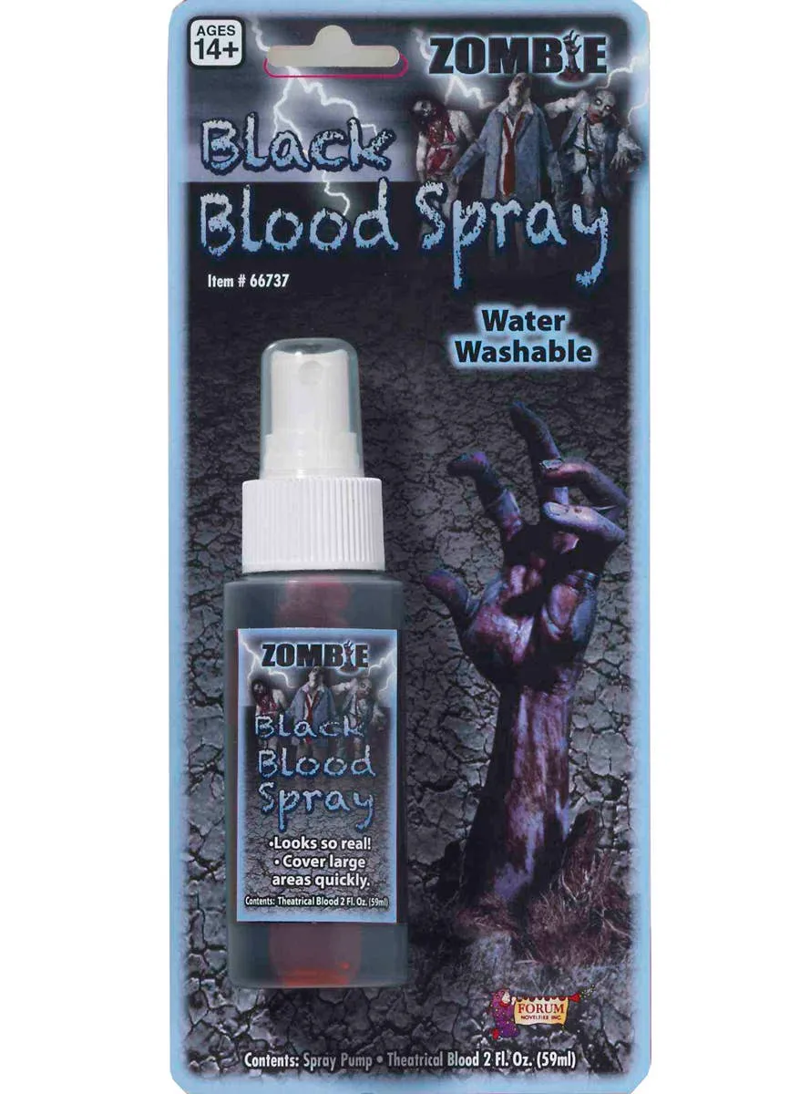 Zombie Black Blood Spray Special Effects