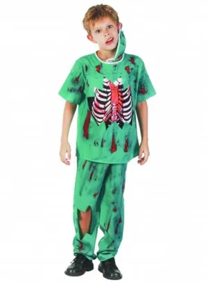 Zombie Bloody Doctor Boys Halloween Costume