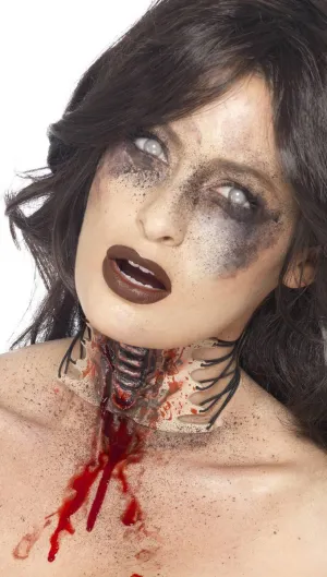 Zombie Exposed Throat Wound Special Effects Accessory