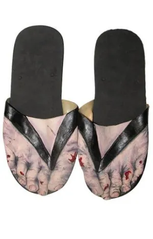 Zombie Feet Novelty Costume Shoes