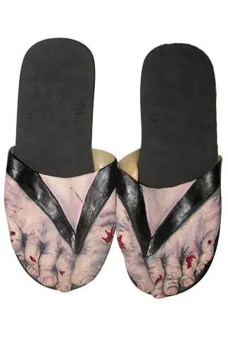 Zombie Feet Novelty Costume Shoes