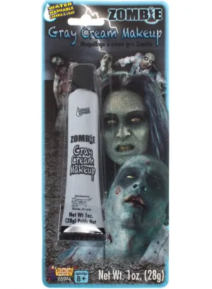 Zombie Grey Cream Makeup
