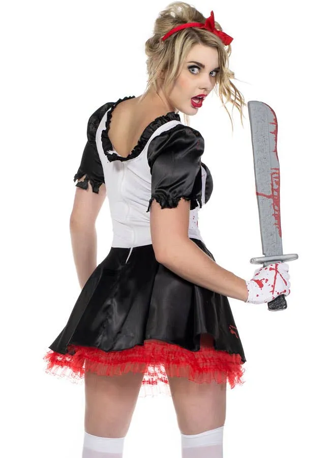 Zombie Malice in Wonderland Womens Halloween Costume