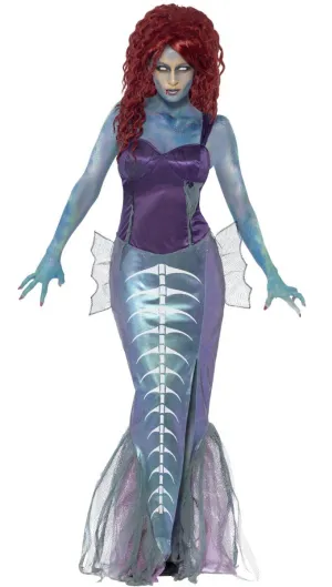 Zombie Mermaid Womens Halloween Costume