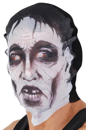 Zombie Printed Halloween Stocking Mask