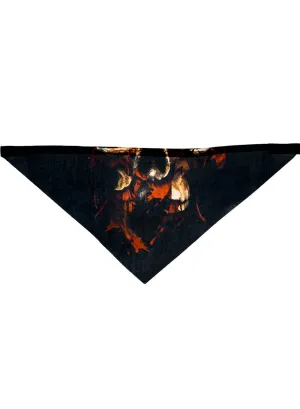 Zombie Skull Face Halloween Costume Bandanna