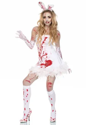 Zombie Slayboy Bunny Sexy Womens Halloween Costume